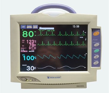 Nihon Kohden with Accessories